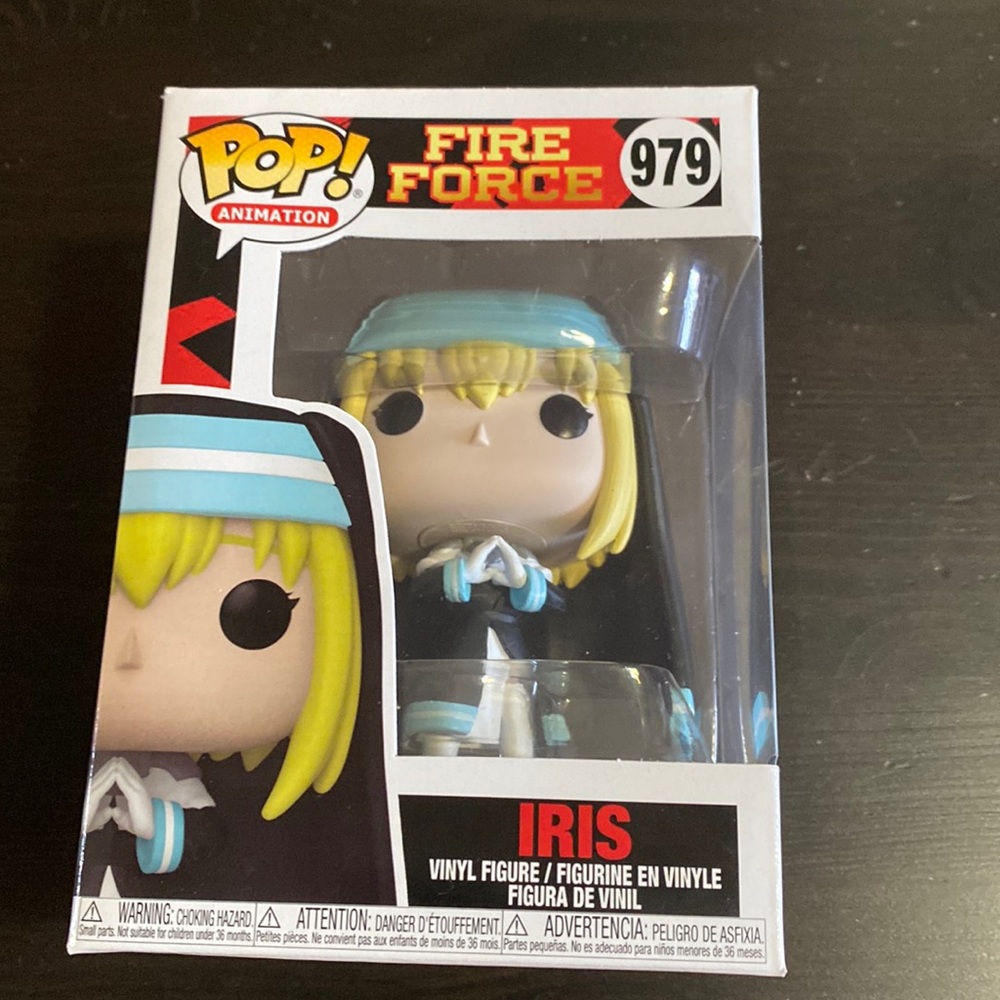 iris funko pop! from fire force